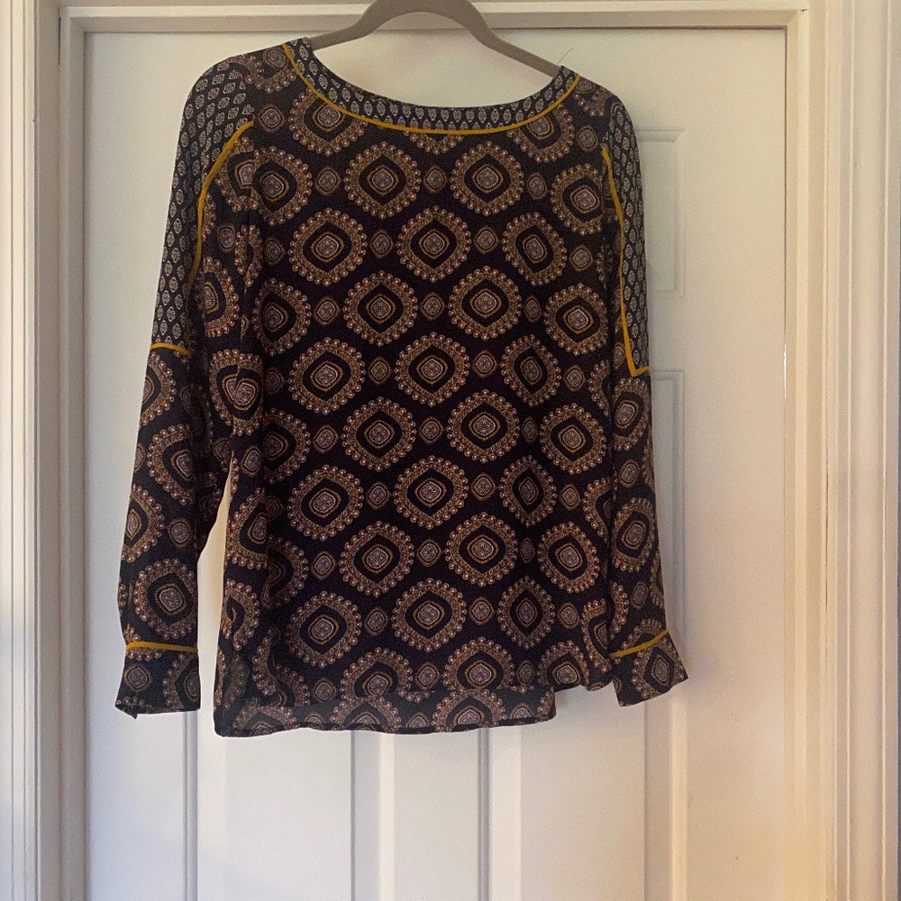 Loft Size XS Long Sleeved Blouse